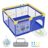 LZQ Laufstall Baby 127x127cm, Laufgitter Baby Absperrgitter Produktbild-Vorschau 17