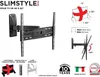 Meliconi SlimStyle Plus 400 SR 2,08 m (82 pouces) Noir Voir les images du produit 1
