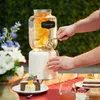 Relaxdays Getränkespender mit Fruchteinsatz, Limobehälter Produktbild-Vorschau 3
