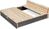 EXIT Aksent en Bois Bac à Sable 136x132cm – Bac à Sable Voir les images du produit 2