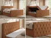 MKS MEBLE Boxspringbett 120x200 mit Bettkasten, Bett Produktbild-Vorschau 2