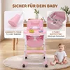 Twinky® Seggiolone Baby - Rosa - Seggiolone 2 in 1 - Sedia Anteprima dell’immagine prodotto 5