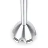 Close-up of the bottom part of a silver immersion blender attachment. Anteprima dell’immagine prodotto