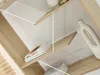 Schmales Designerregal MATTEO - Sonoma Eiche / Weiß Produktbild-Vorschau 2