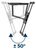 Gembird WM-75ST-01 Supporto TV completamente mobile, 32-75 Anteprima dell’immagine prodotto 2
