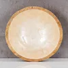 Schüssel 15cm Mango Holz Creme Perlmutt Emaille Schale Bowl Produktbild-Vorschau 6