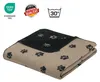 Cawö Wohndecke Kuscheldecke We love Dogs 62470-93 Pfoten Produktbild-Vorschau 2
