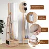 COSTWAY Schmuckschrank Ganzkörperspiegel 360° drehbar, Produktbild-Vorschau 8