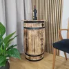 WEECO Armoire en bois de pin en forme de tonneau avec Voir les images du produit 10