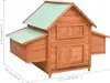 vidaXL Pollaio 150x96x110 cm in legno massiccio d'abete Anteprima dell’immagine prodotto 9