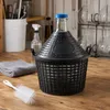KADAX glazen ballon met kunststofmand "Alatri", smalle Productafbeelding-voorbeeld 5