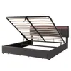 Boxspringbett Polsterbett 180x200 cm mit LED, hydraulischem Produktbild-Vorschau 15
