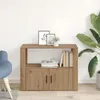 vidaXL Kredens dębowy Artisan 80 x 30 x 60 cm materiał Podgląd zdjęcia produktu 4