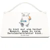 Mr. & Mrs. Panda Schild Berufskraftfahrer Herz DIN A6 - Produktbild-Vorschau 3