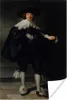 MuchoWow® Poster Eheporträt von Marten Soolmans - Rembrandt Produktbild-Vorschau 1