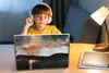 MuchoWow® Laptop Aufkleber Sticker Cover Abstrakt - Gold - Produktbild-Vorschau 3
