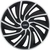 15" Zoll Radkappen Schwarz Silber Radzierblenden Radblenden Produktbild-Vorschau 6