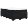 Boxspringbett mit Matratze Schwarz 120x190 cm Samt Produktbild-Vorschau 9