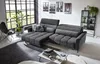 Big-Sofa >Wolve< 2x elektr. Verstellung, 2 Kissen, Produktbild-Vorschau 6