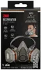 3M 6002PRO Wiederverwendbare Atemschutzmaske FFP3 Produktbild-Vorschau 5