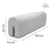 Zabezpieczenie krawędzi łóżeczka dziecięcego 90 cm - Podgląd zdjęcia produktu 7