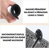A collage of images showing a rolled-up EMS foot massager mat and a close-up of the mat with its patterned surface and connection points. Náhled obrázku produktu