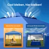 Quictent Pavillon 3x3m Wasserdicht Faltpavillon Stabil Produktbild-Vorschau 3