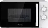 A white Hisense microwave oven with a black door. Anteprima dell’immagine prodotto
