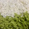 Shaggy Teppich Mehrfarbig Grün Grau Creme für Wohnzimmer Produktbild-Vorschau 3