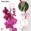 KOTARBAU® 6er Set Pflanzenstütze Rosa 39 cm PVC Produktbild-Vorschau 4