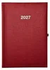 2027 ADINA Wochenkalender A5+ rot-metallic 24x16cm 1 Woche Produktbild-Vorschau 1