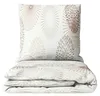 Bettwäsche 135x200 cm Set Winter Thermofleece Beige Grau Produktbild-Vorschau 1