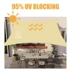Sonnensegel Quadrat 4x4m Outdoor Anti-UV Wasserabweisend Produktbild-Vorschau 3