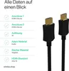 HDMI A-Stecker / HDMI A-Stecker verg. HEAC 2m Produktbild-Vorschau 3