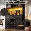 Hoge kast, zwart, met acrylfront, LED-lichtstrip, Productafbeelding-voorbeeld 6