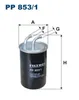 Kraftstofffilter FILTRON PP 853/1 für MITSUBISHI Outlander Produktbild-Vorschau 6