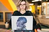 MuchoWow® Laptop Aufkleber Sticker Cover Kakadu - Blau - Produktbild-Vorschau 5