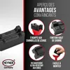 HEYNER® Lot de 2 patins en caoutchouc pour chandelles Voir les images du produit 4
