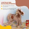 Konik na biegunach 330-091, pluszowe zwierzątko na Podgląd zdjęcia produktu 6