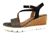 Tamaris Sandalette Schwarz Combi Textil Größe: 37 Normal Produktbild-Vorschau 14