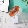 Stojící stolní ventilátor přenosný mini dobíjecí usb měď Náhled obrázku produktu 6