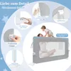 LZQ 150 cm Skladacia ochrana postele Ochrana detskej Náhľad obrázku produktu 3