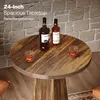 Tribesigns Table de bar, table haute ronde de 95 cm pour Voir les images du produit 3