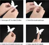 100Pcs 3D Papier Weiß Schmetterling Wand Aufkleber Produktbild-Vorschau 5