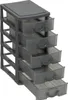 Mini organizer per gingilli a 5 cassetti Anteprima dell’immagine prodotto 2