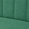 vidaXL Sofa materiałowa 117 x 55,5 x 77 cm Zielona Podgląd zdjęcia produktu 5