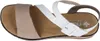 Rieker Damen Keil-Sandaletten Weiß/Beige Voir les images du produit 107