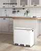 SONGMICS Systém třídění odpadu, 3 x 18 l, ergonomický, 3 Náhled obrázku produktu 1