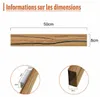 ZMH Houten wandlamp LED 8W, wandlamp voor binnen, houten Productafbeelding-voorbeeld 13