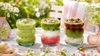 12er Set Matcha Gläser 360ml Wellendesign Trinkglas Latte Produktbild-Vorschau 7